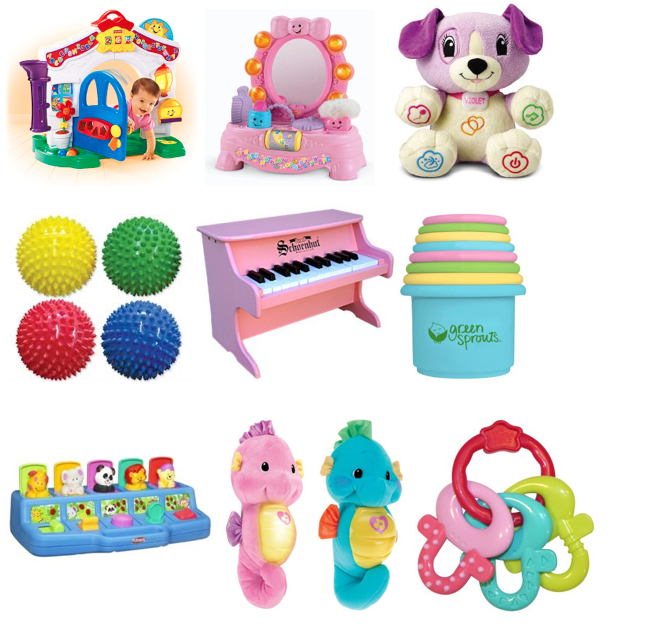 6 month old girl toys