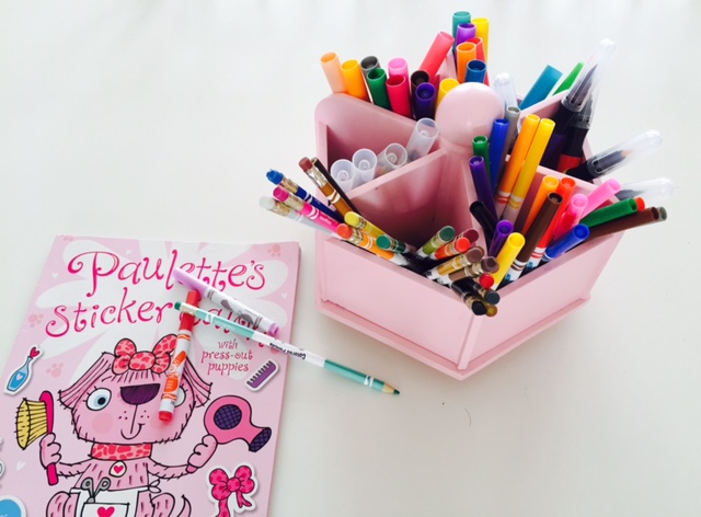 A Fun Way To Store And Display Kids' Art Supplies – Lace And Lollipops